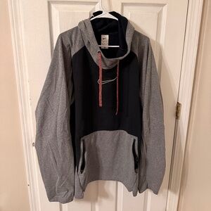 Men's Nike Therma-fit Pullover Hoodie - 4XL - Black